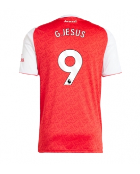 Arsenal Gabriel Jesus #9 Maglia Gara Casa Repliche 2025-26 Maniche Corte